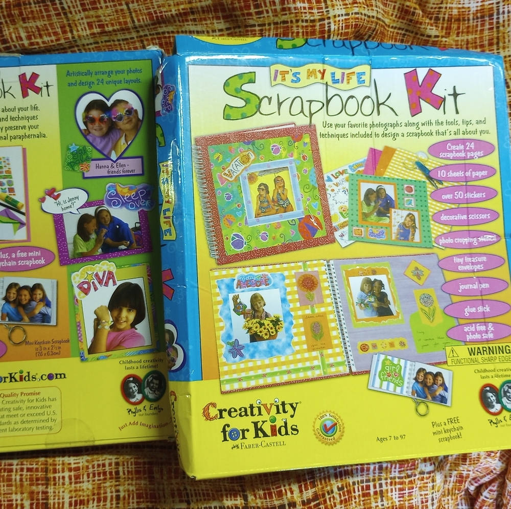 Creativity For Kids Scrapbooking Kit New In Box